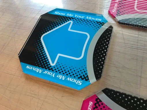 Alternative view of DDR Dance Dance Revolution panels