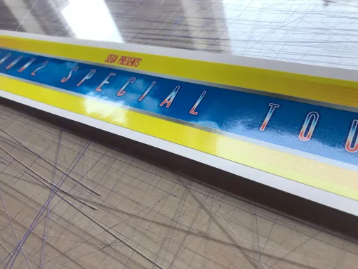 Alternative view of Outrun 2 SP Base Top Sticker UK/EU Version