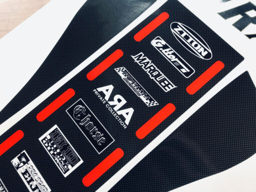 Alternative view of Scud Race / Sega Super GT Seat Sticker Set