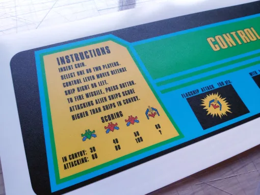 Alternative view of Galaxian (Midway) CPO