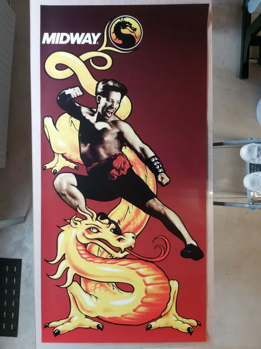 Alternative view of Mortal Kombat Side Art