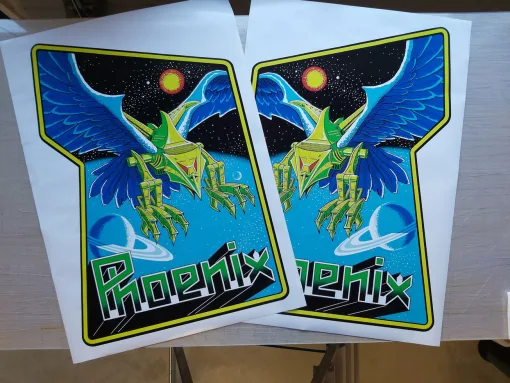 Alternative view of Phoenix Side Art