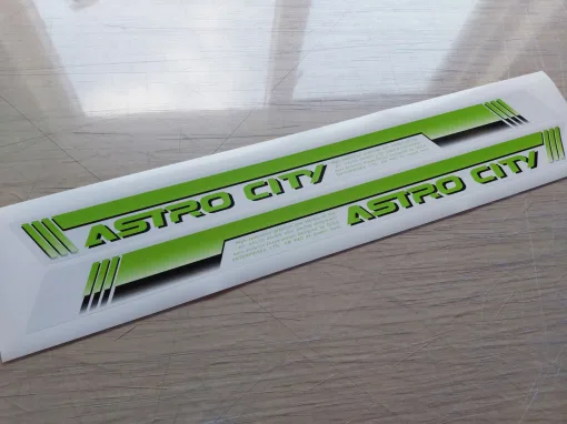 Alternative view of Sega Astro City Side Art