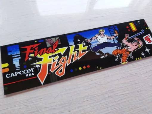 Alternative view of Final Fight Marquee