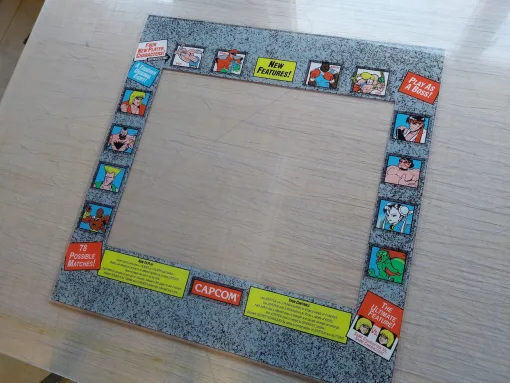 Alternative view of Street Fighter II Champion Edition Bezel