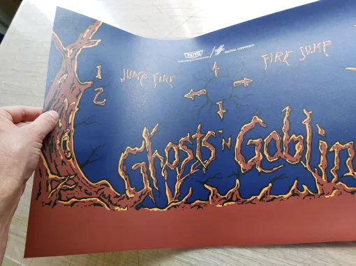 Alternative view of Ghosts 'n Goblins CPO