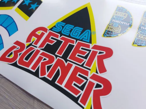 Alternative view of Afterburner Front Decal Set