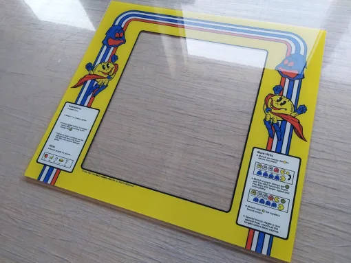 Alternative view of Super Pac-Man Bezel