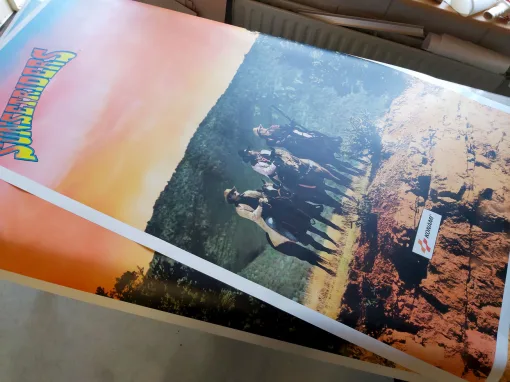 Alternative view of Sunset Riders Side Art