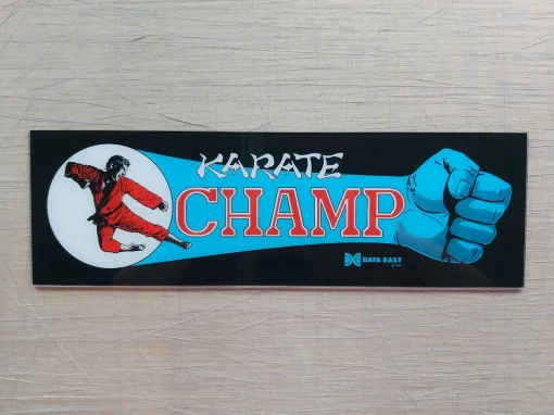 Karate Champ Marquee
