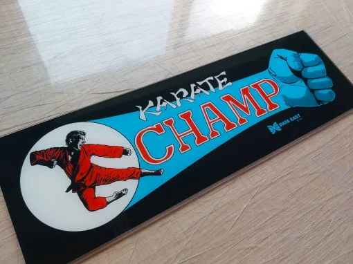 Alternative view of Karate Champ Marquee