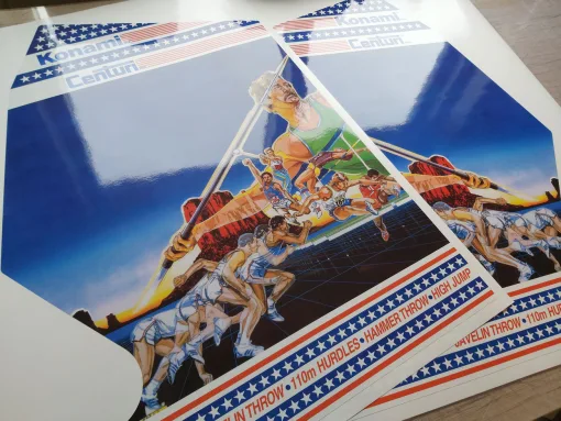 Alternative view of Track And Field Side Art