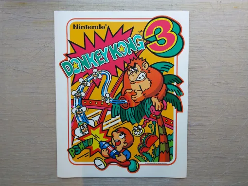 Donkey Kong 3 Side Art