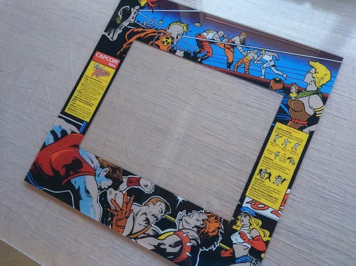 Alternative view of Final Fight Bezel