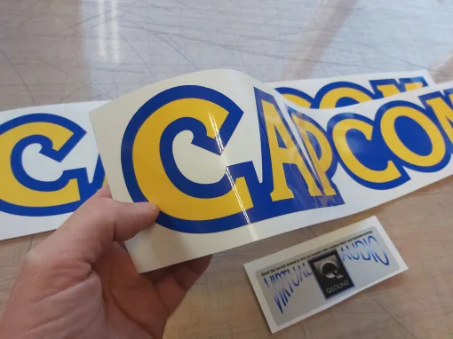 Alternative view of Capcom Q-GrandAm 25 Side Art