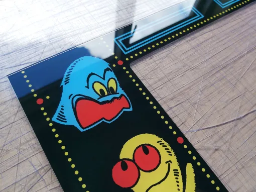 Alternative view of Pac-Man Cabaret Bezel