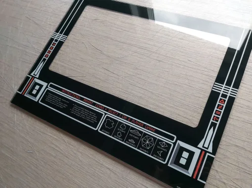 Alternative view of Asteroids Deluxe Bezel