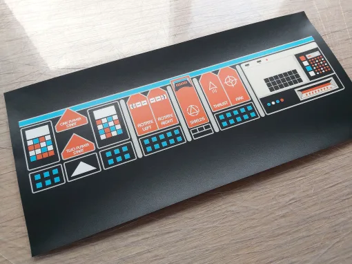 Alternative view of Asteroids Deluxe CPO