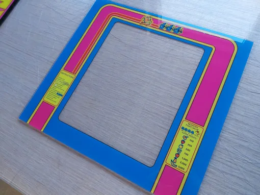 Alternative view of Ms. Pac-Man Bezel
