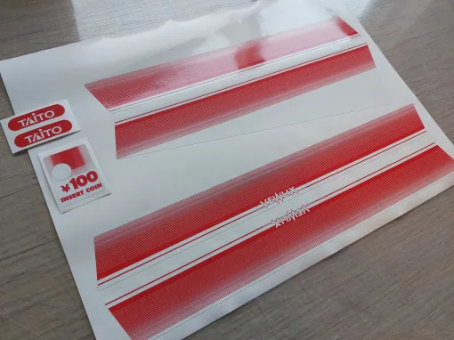 Taito Vewlix F Decal set