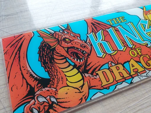 Alternative view of King of Dragons Marquee
