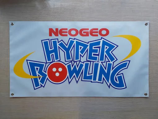 Neo-Geo Hyper Bowling Banner