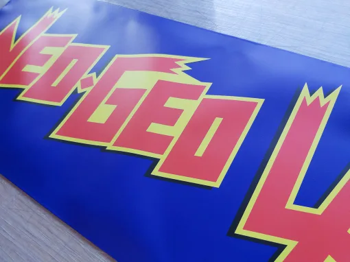 Neo-Geo Land Banner - Arcade Art Repro