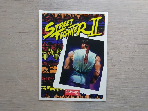 Street Fighter II The World Warrior Side Art