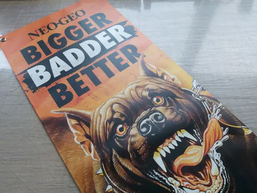 Alternative view of Neo-Geo Bigger Badder Better Banner