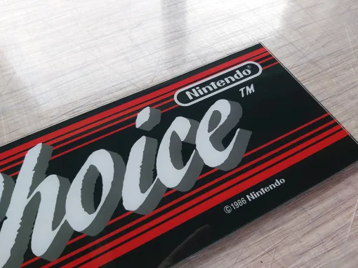 Alternative view of PlayChoice Marquee
