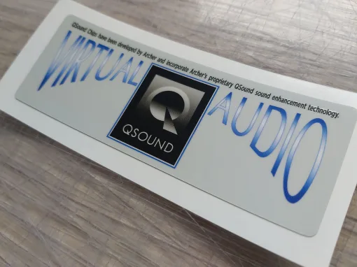 Alternative view of Capcom Q-GrandAm 25 Qsound decal