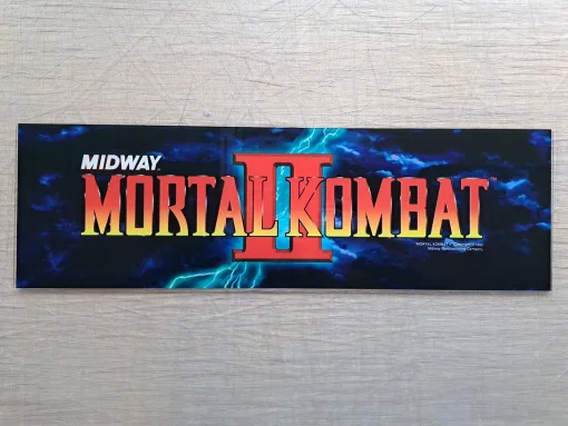Mortal Kombat II Marquee
