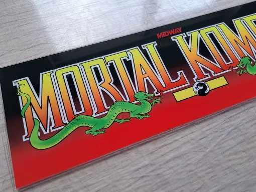 Alternative view of Mortal Kombat Marquee