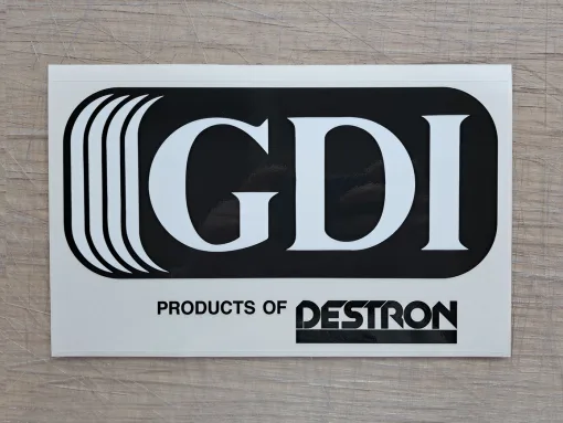 Slither GDI logo decals