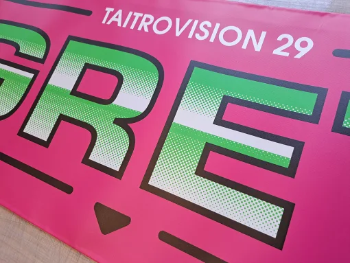 Alternative view of Taito Egret II Banner