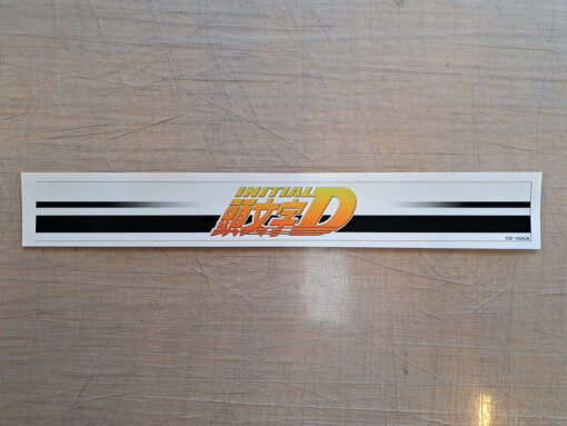 Initial D Base Top Sticker