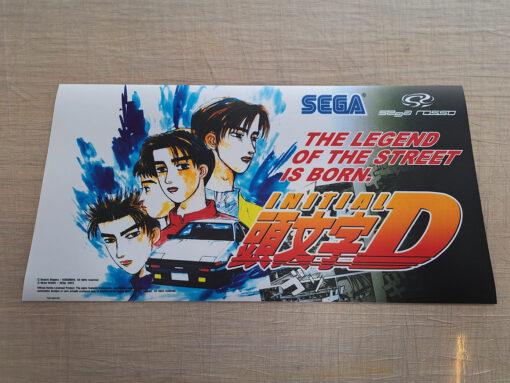 Initial D Marquee Topper Translite