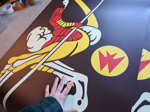 Alternative view of Joust Side Art Set