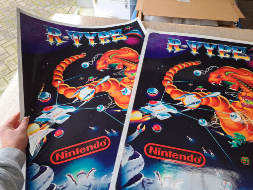 Alternative view of R-Type Side Art