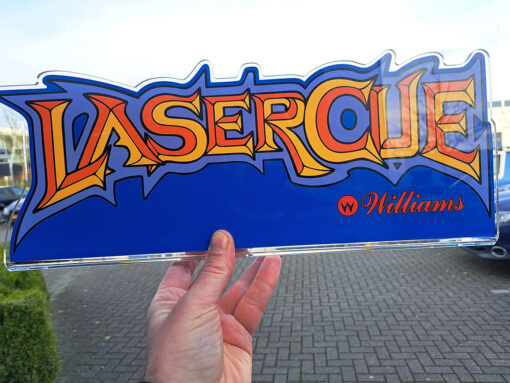 Alternative view of Laser Cue Williams Pinball Topper