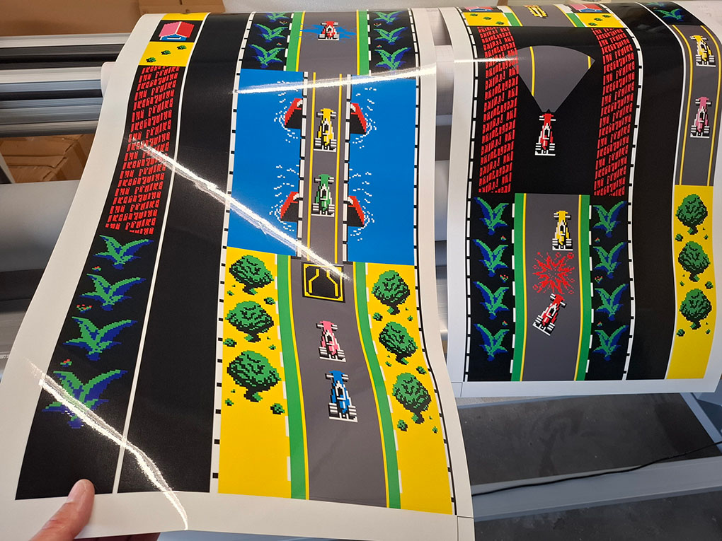 Monaco GP Cabaret Side Art - Arcade Art Repro