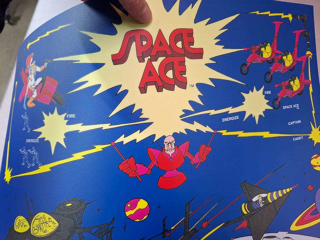 Space Ace CPO - Arcade Art Repro