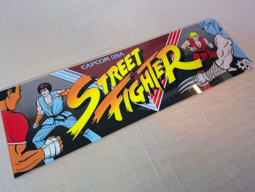 Alternative view of Street Fighter Marquee