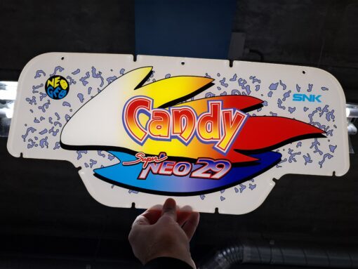 Alternative view of SNK Super Neo 29 Candy marquee billboards