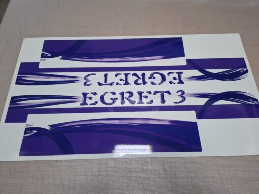 Taito Egret 3 Side Art