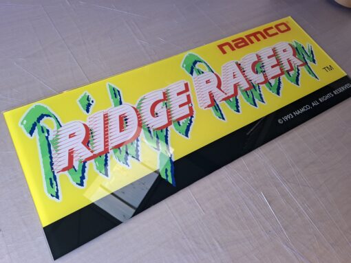 Alternative view of Ridge Racer Marquee