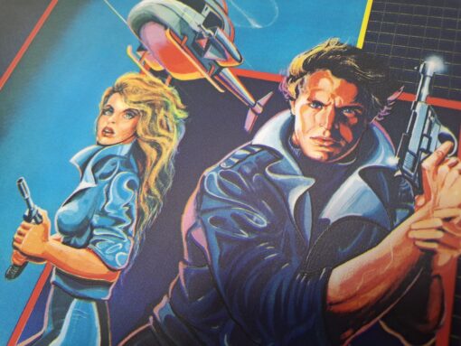 Alternative view of Spy Hunter Side Art