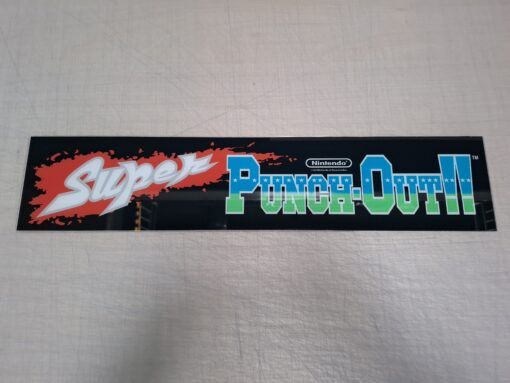 Super Punch-Out Marquee