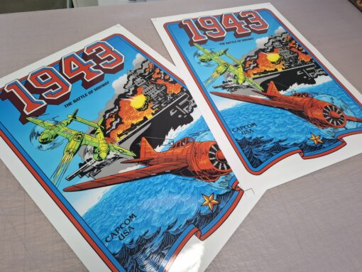 Alternative view of 1943 Side art set