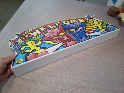 Alternative view of Panic Park Topper